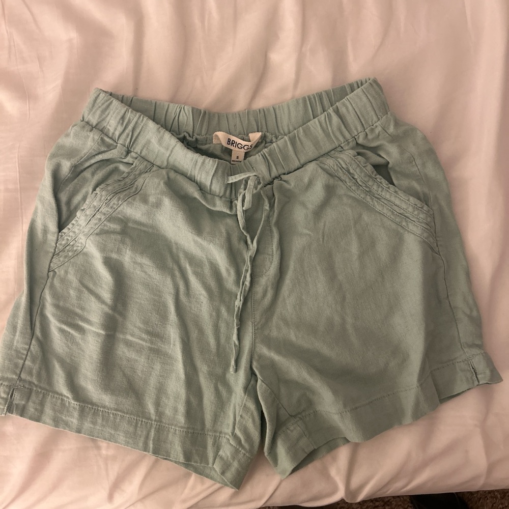 Briggs New York Women's Mint Cargo Shorts